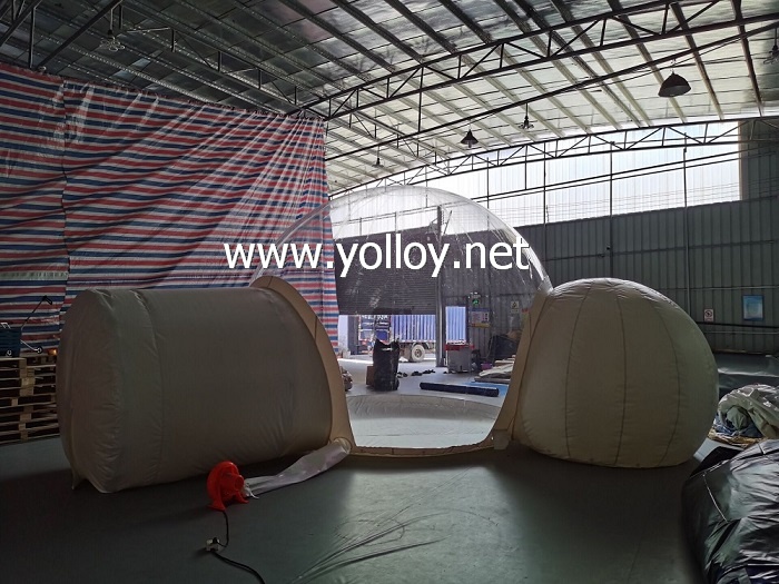 Luxury Transparent Inflatable Bubble Camping Lodge