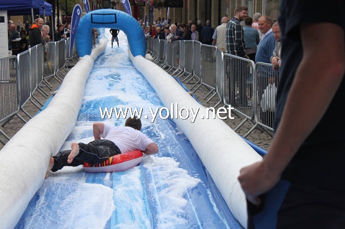 Inflatable Water Slides The City Splash Slip Slide