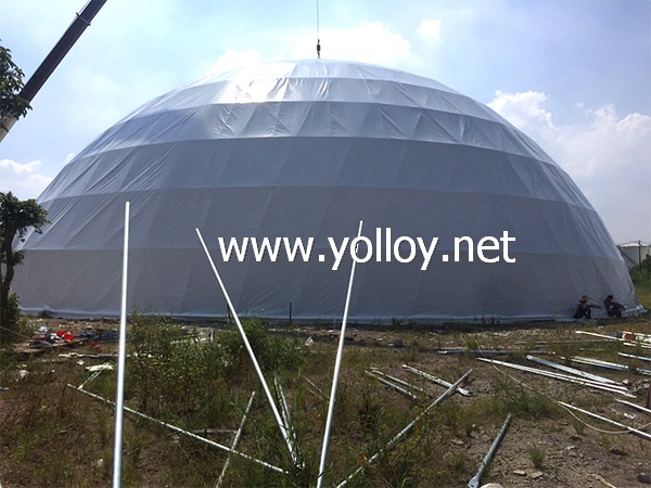 360 projection inflatable dome tent