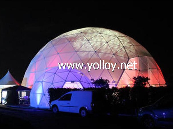 360 projection inflatable dome tent