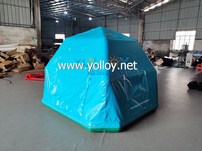 Inflatable water paddling camping shoal tent