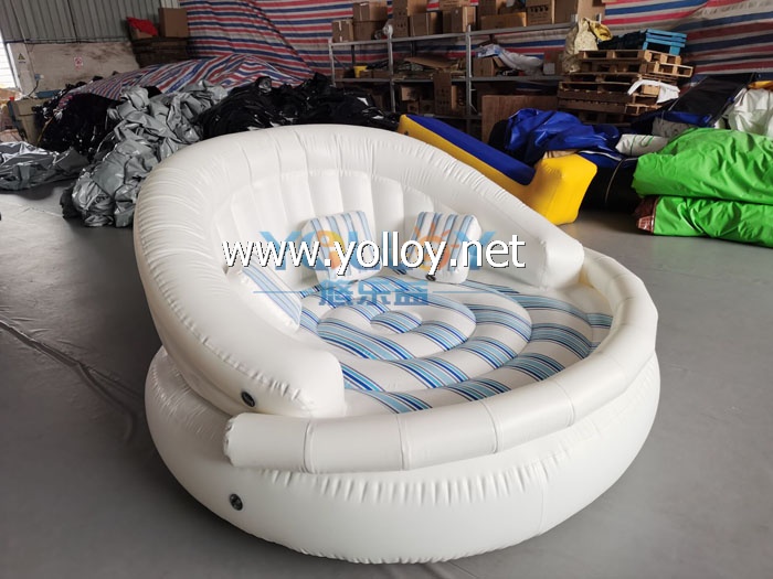 inflatable water mattress sun deck