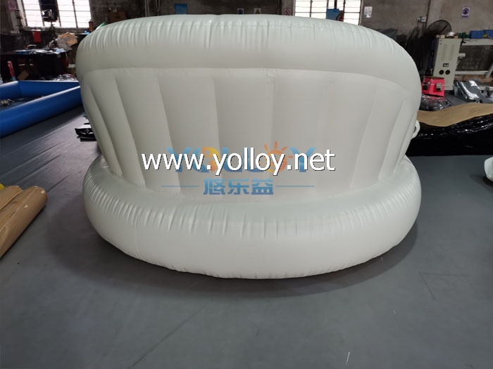 inflatable water mattress sun deck