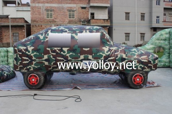 47 pcs inflatable tactical air bunkers