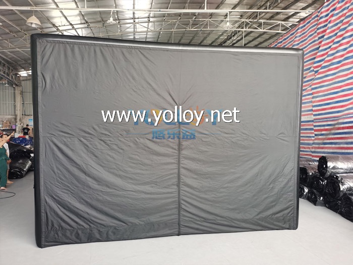 Mobile Inflatable tent for golf simulator