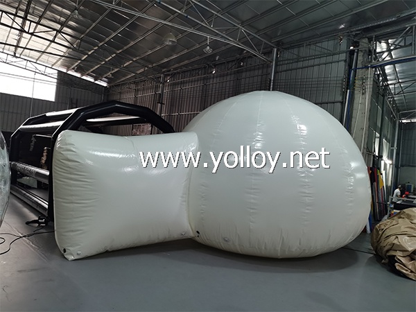 Inflatable ice igloo dome tent