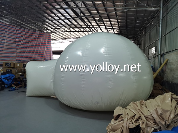 Inflatable ice igloo dome tent