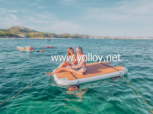 Inflatable Floating Boat Dock Leisure Platforms