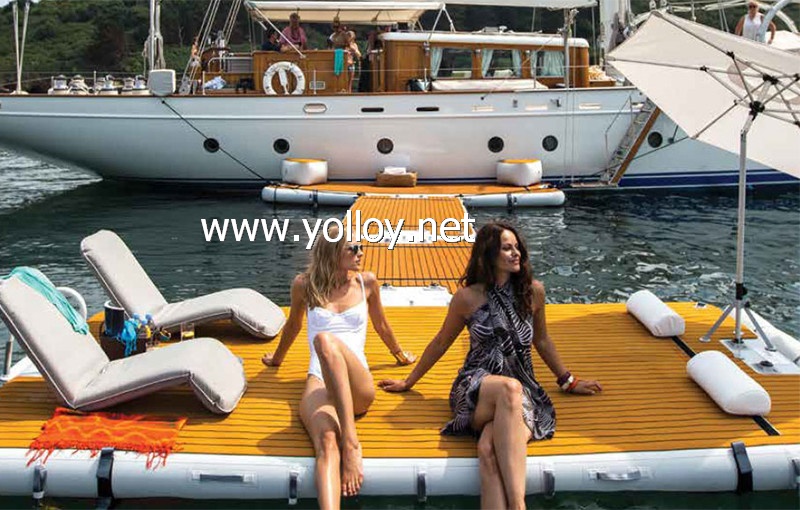 Yacht Dock Inflatable Floating Platform