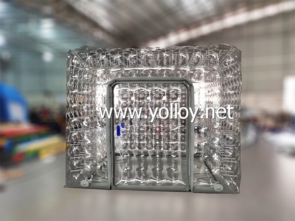 Clear Inflatable Meeting Room Cube Tent