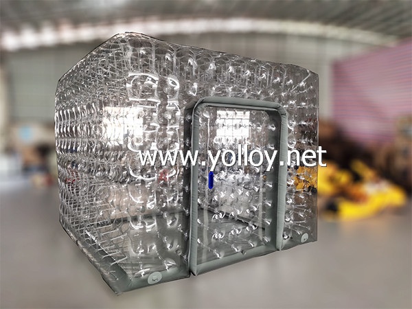 Clear Inflatable Meeting Room Cube Tent