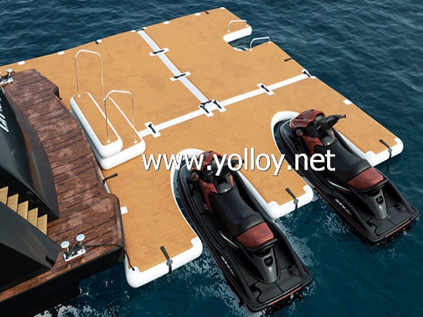 Inflatable Jet Ski Floating dock For Mooring