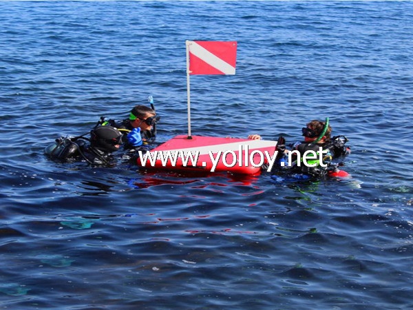 Floating Pool Inflatable Dive Platform