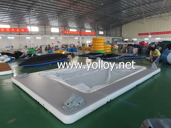 Floating Swim Platform Inflatable Jellyfish Yacht Pool