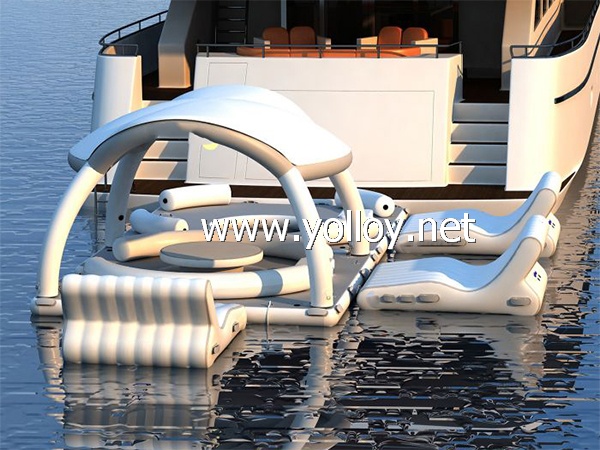 DWF Inflatable Floating Leisure Platform