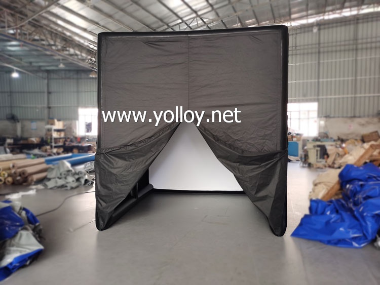 Mobile Inflatable Golf Simulator Tent