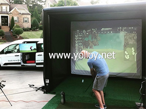 Full Swing Indoor Inflatable Golf Simulator For Home