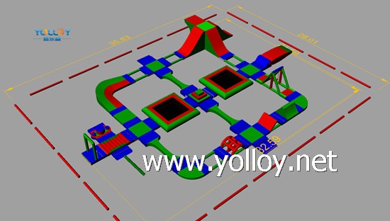 Inflatable Amusement Water Park Games