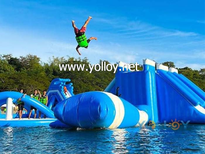 Floating lake water park glayground