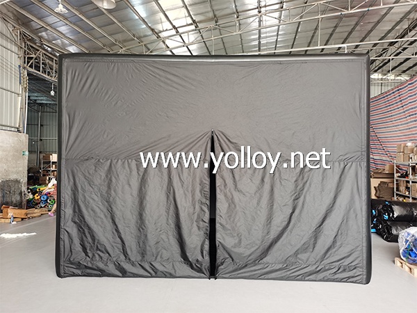 Inflatable Golf Impact Screen Simulator Enclosure