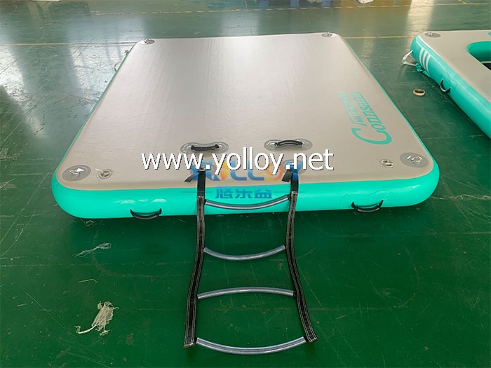 water Inflatable dock platform for SUPs