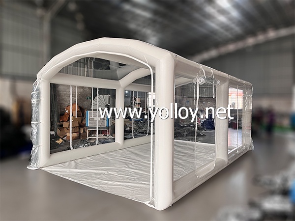 Clear Inflatable Car Cover Garage Tent