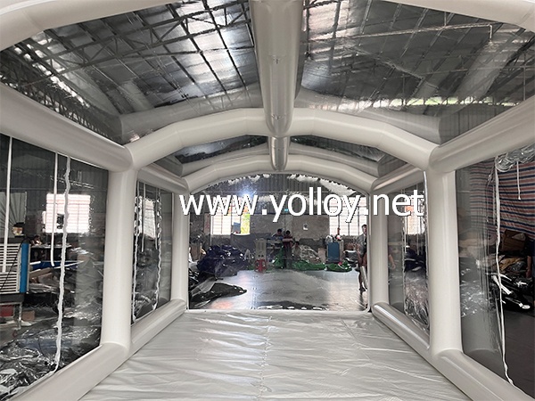 Clear Inflatable Car Cover Garage Tent
