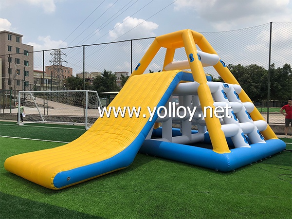 Inflatable Jungle Joe With Climbing Water Slide