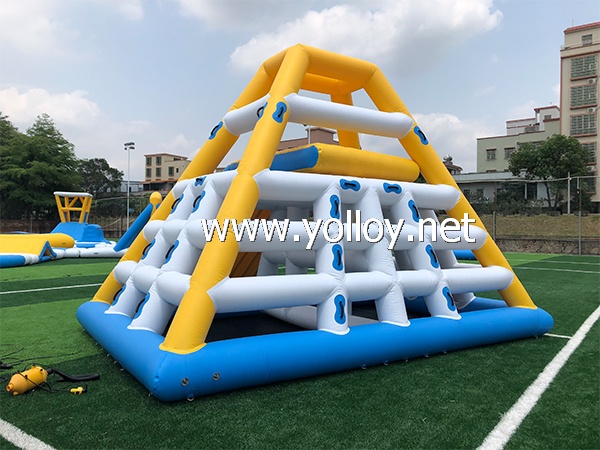 Inflatable Jungle Joe With Climbing Water Slide