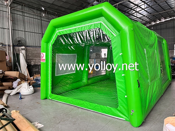 Mobile Inflatable Car Paint Spray Booth Tent