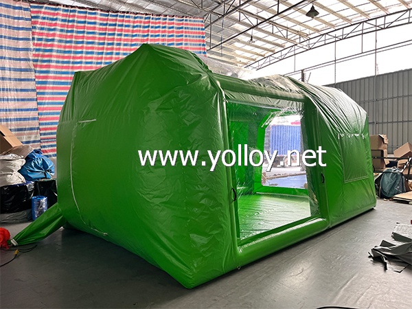 Mobile Inflatable Car Paint Spray Booth Tent