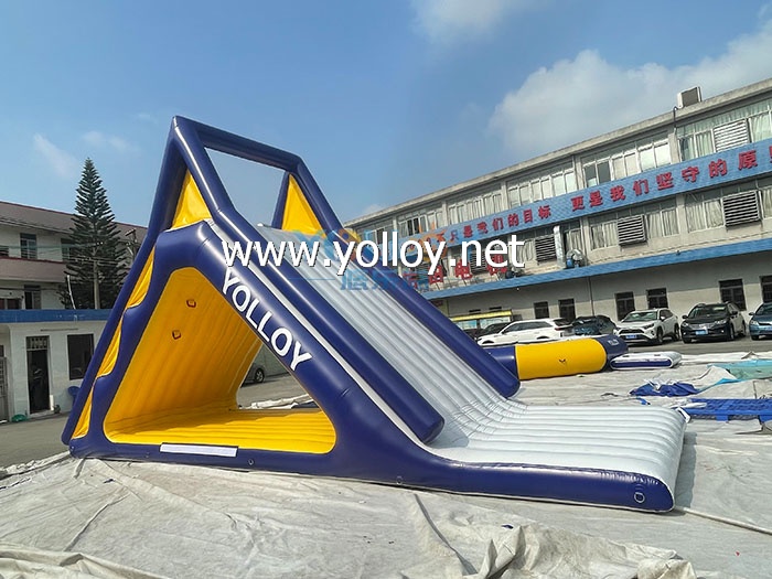 Slide water toy freefall trampoline inflatable