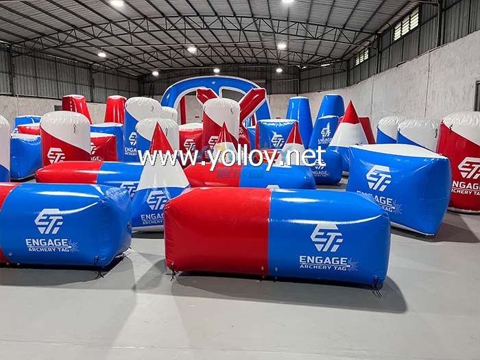Inflatable Paint ball air bunker