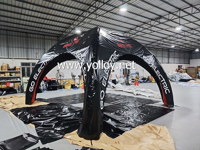 Inflatable Promotional Spider X Tent For training camp