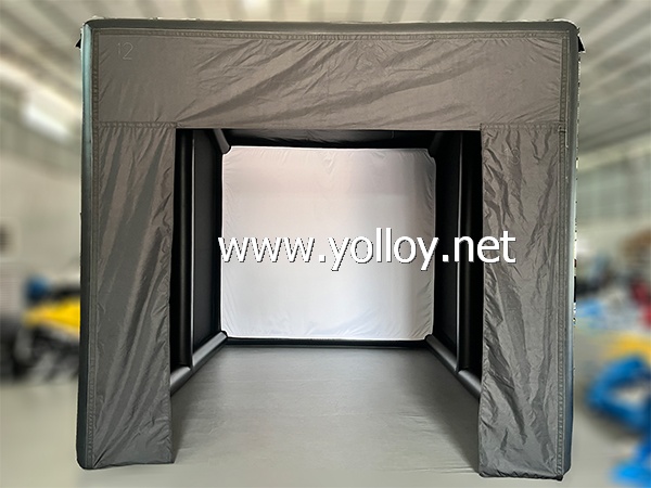 Mobile Inflatable Golf Simulator Tent