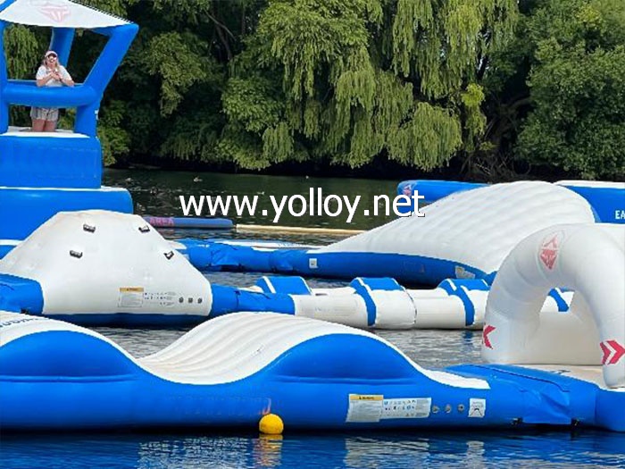 Waterpark inflatable Aqualand island