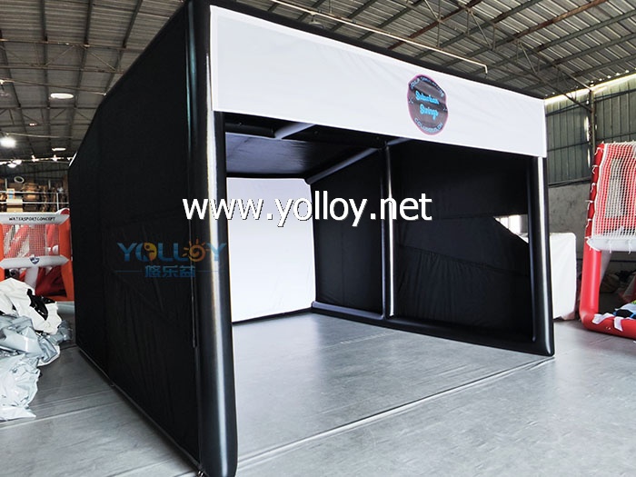 inflatable golf simulators full swing tent
