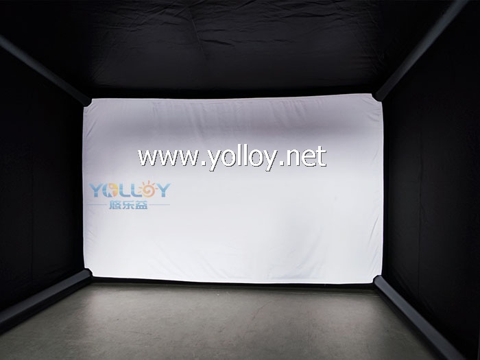 inflatable golf simulators full swing tent