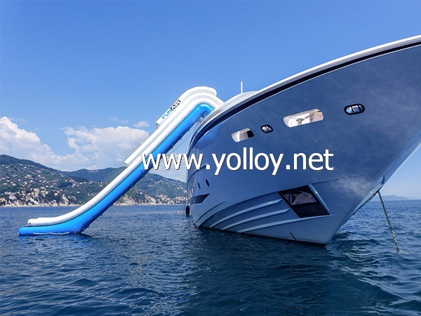 Yacht Inflatable Water Slide For Boat