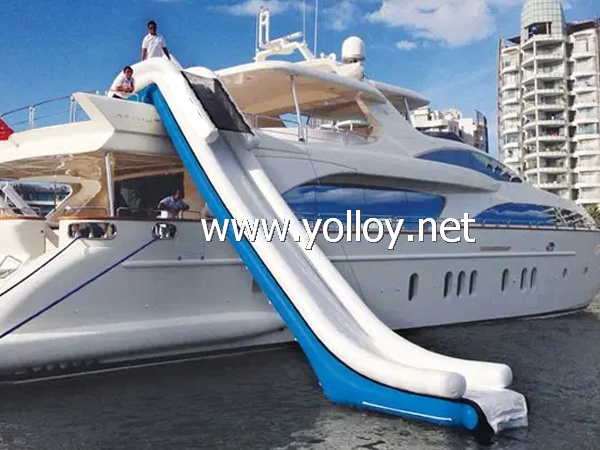 Yacht Inflatable Water Slide For Boat