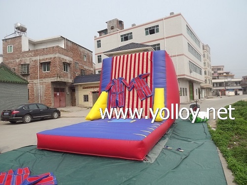 velcro inflatable jump walls bouncy castle