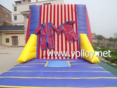 velcro inflatable jump walls bouncy castle