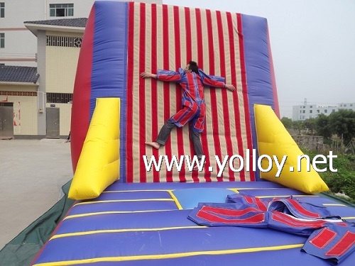 velcro inflatable jump walls bouncy castle