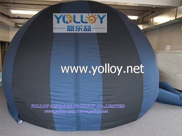 Inflatable planetarium dome tent