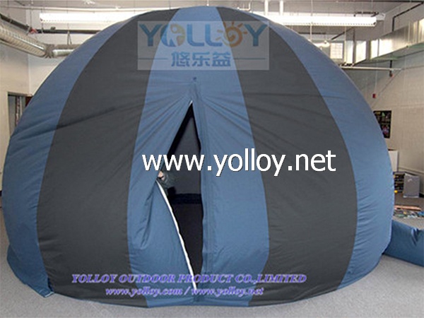 Inflatable planetarium dome tent