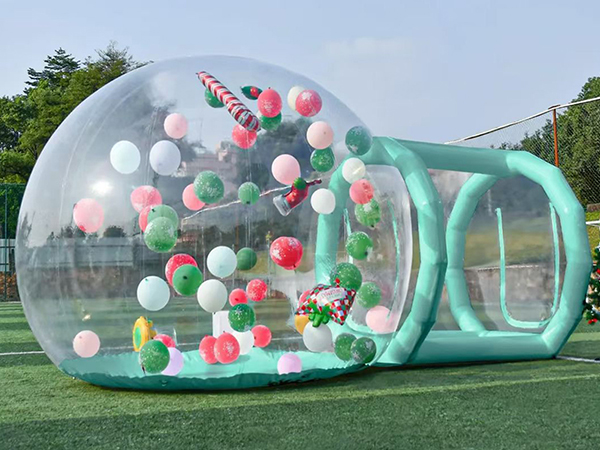 Size: 4m diameter for the globe
Material: Clear PVC&PVC tarpaulin
Customized: OEM is acceptable
Color & Size:can be customized