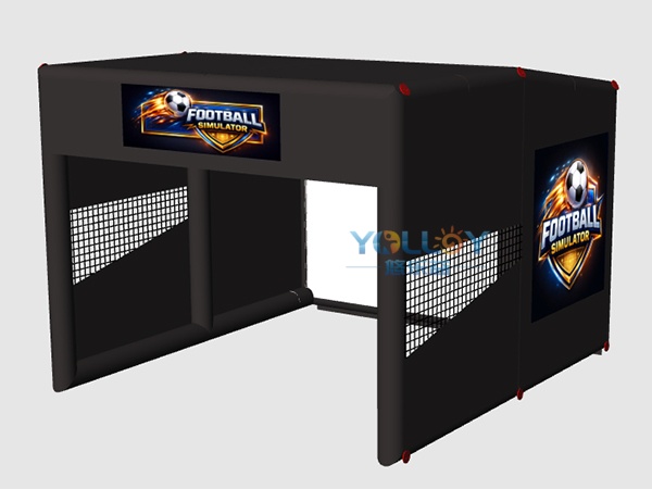 Multi Sport Inflatable Simulators Bays For Football Training