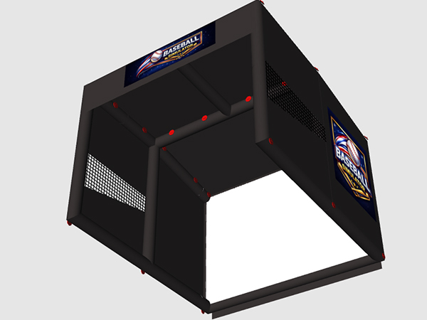 Inflatable Sport Simulators Enclosure Tent For Baseball Practice