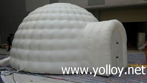 Outdoor instant inflatable party shelter igloo tent