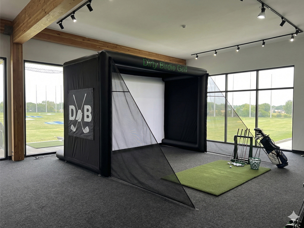 Yolloy Inflatable Golf Simulator Enclosure for sale